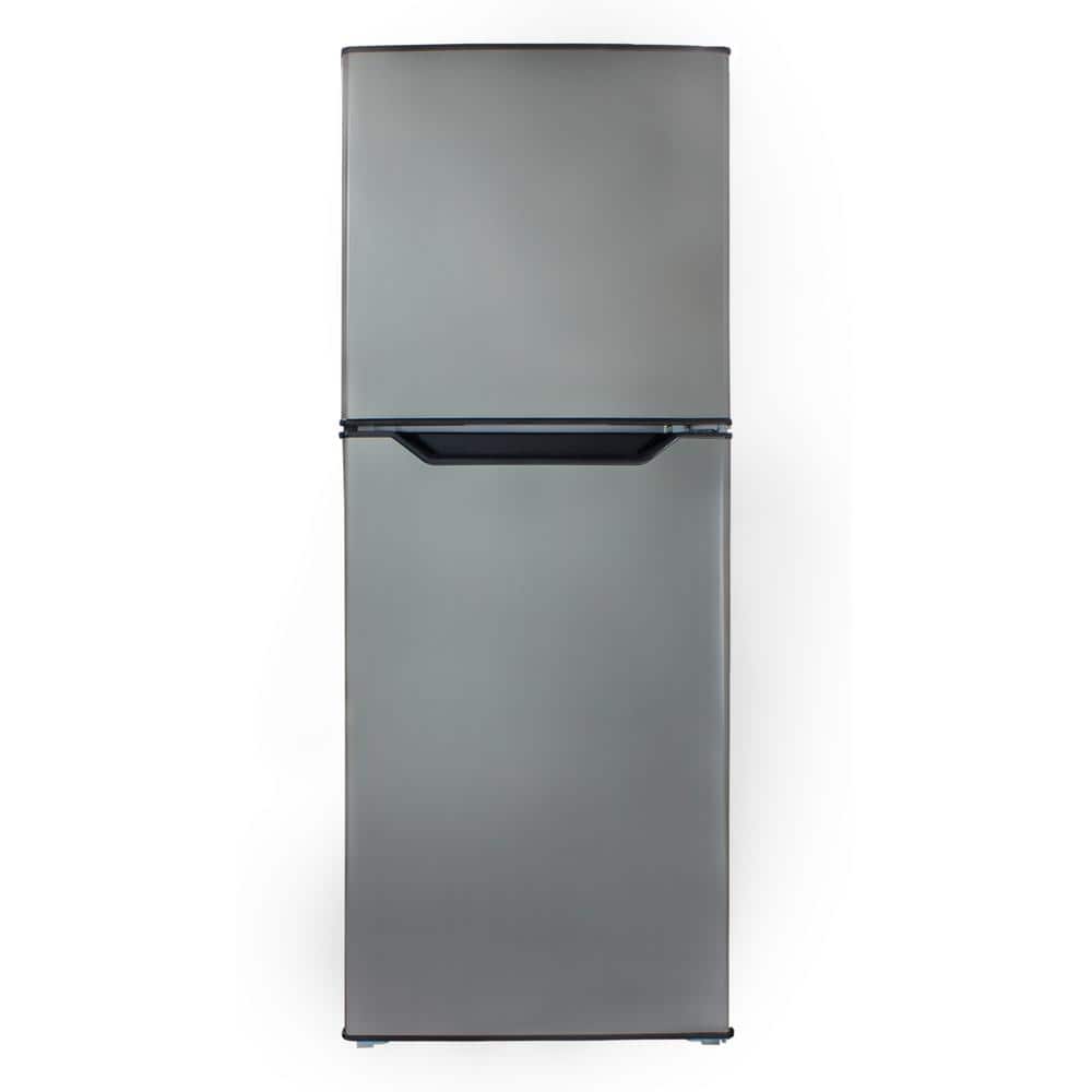 Danby 7.0 cu. ft. Free-Standing Top Freezer Refrigerator, Frost Free in Stainless Steel, Silver -  DFF070B1BSLDB-6