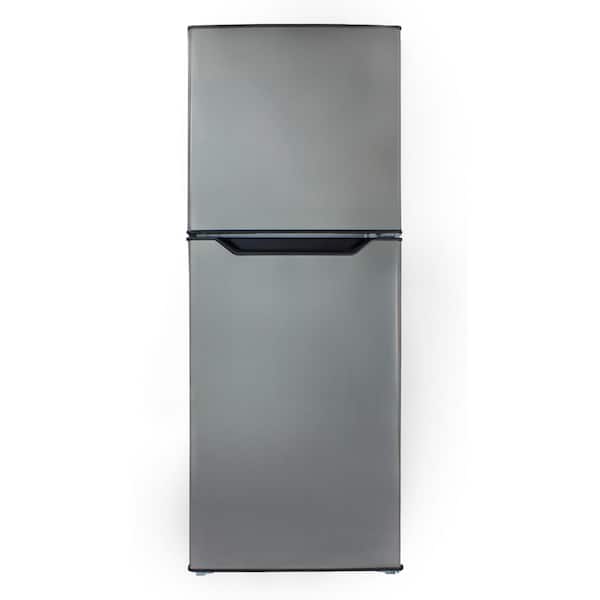 Danby 7.0 cu. ft. Free-Standing Top Freezer Refrigerator, Frost Free in Stainless Steel
