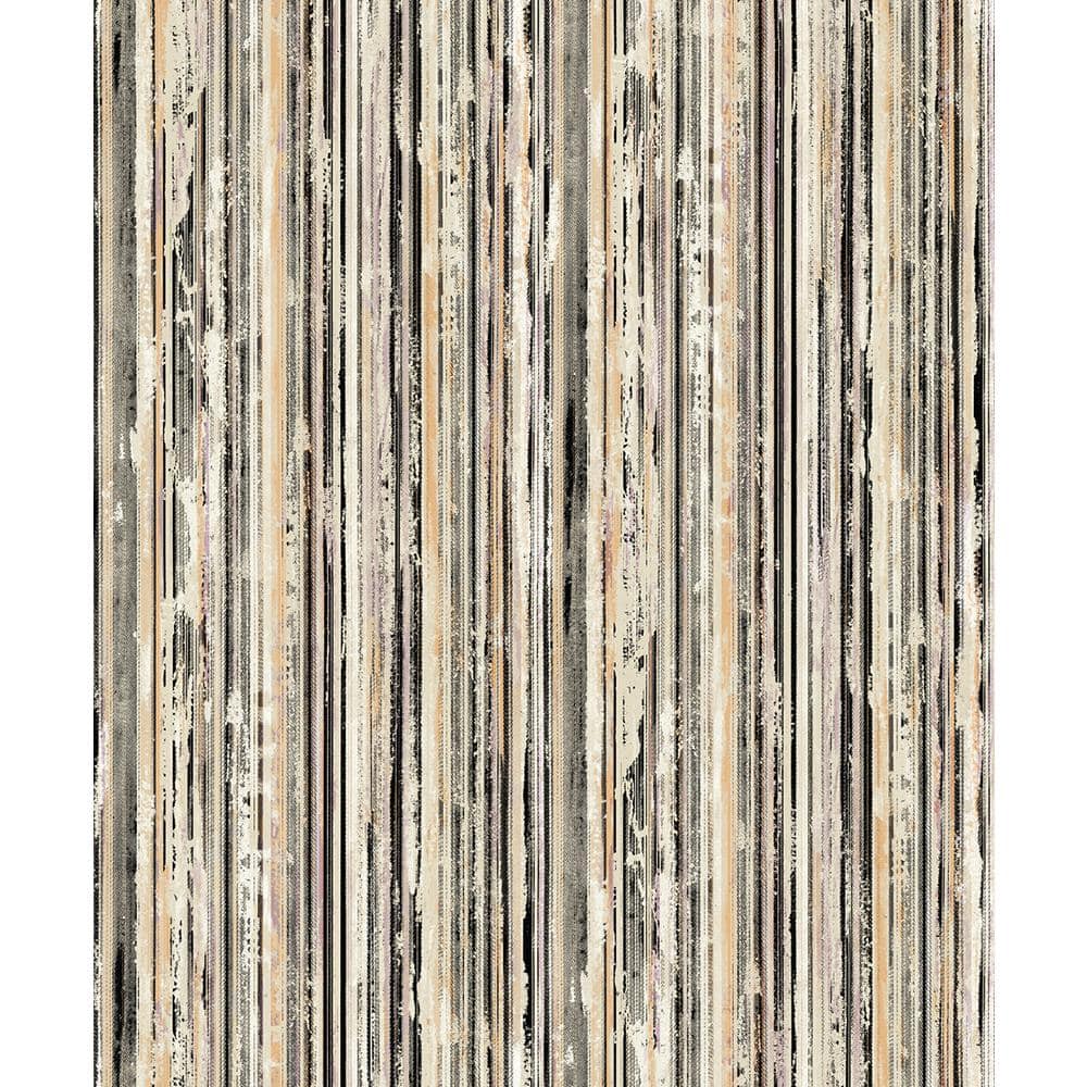 Savanna Multicolor Stripe Paper Strippable Roll (Covers 57.8 sq. ft.)