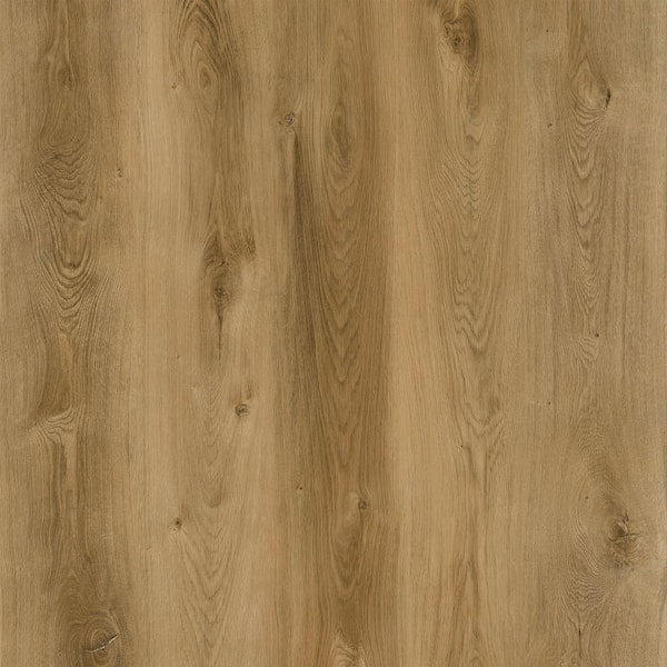 Dekorman Take Home Sample-Madison Fancy Blonde Oak 28 MIL x 9 in. W x 12 in. L Waterproof Click Lock Luxury Vinyl Plank Flooring
