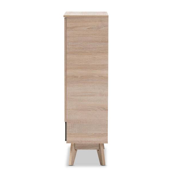 Baxton Studio Fella Light Brown Wood Storage Cabinet 28862 7705 HD