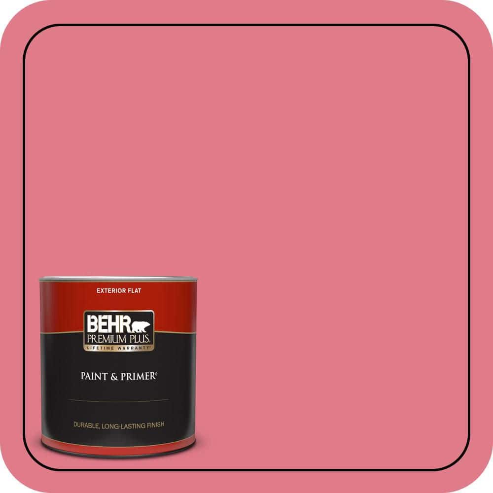 1 qt. #P150-4 Hot Gossip Flat Exterior Paint & Primer price history on PriceWatchPro