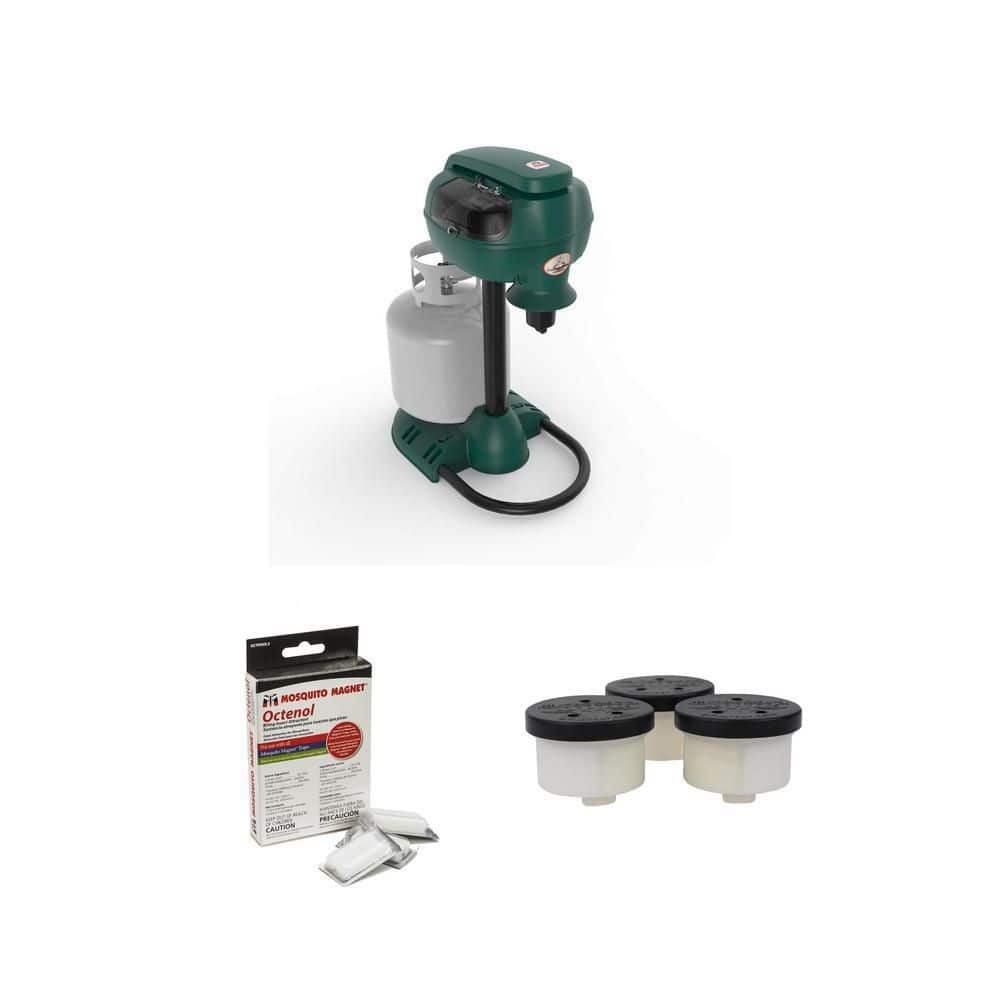 Mosquito Magnet Patriot Plus 1-Acre Outdoor Mosquito Trap, Octenol