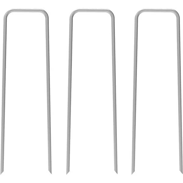 Dyiom 50-Pack Landscape Staples 12 in. 11-Gauge Stakes