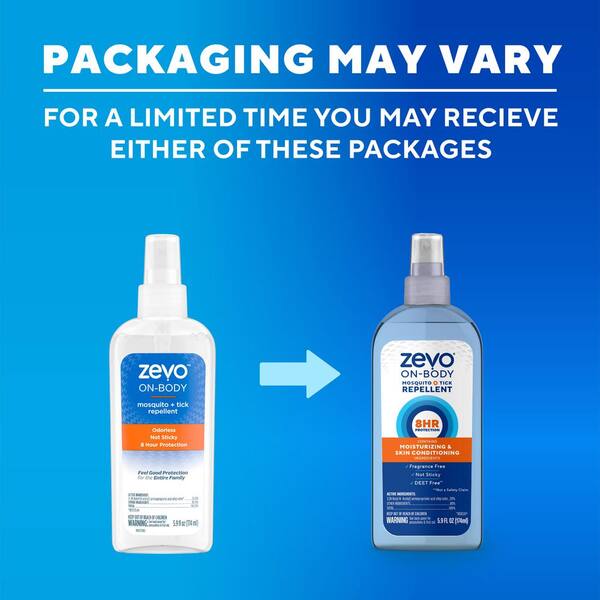 ZEVO On-Body 5.9 oz. Mosquito and Tick Insect Repellent Spray(4