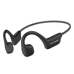 Aperto Black Wireless Bluetooth Over the Ear Neckband Headphones