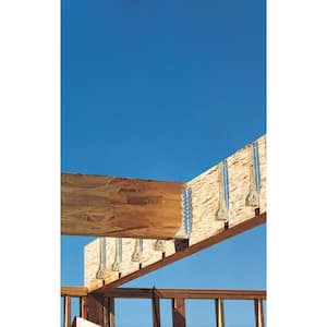 HUS Galvanized Face-Mount Joist Hanger for 4x10 Nominal Lumber