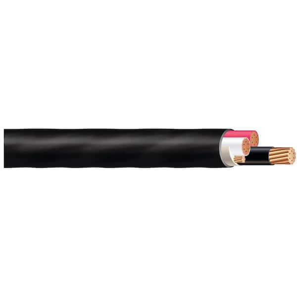 Southwire 500 ft. 2/0-2/0-2/0 Black Stranded CU W/G Tray Cable
