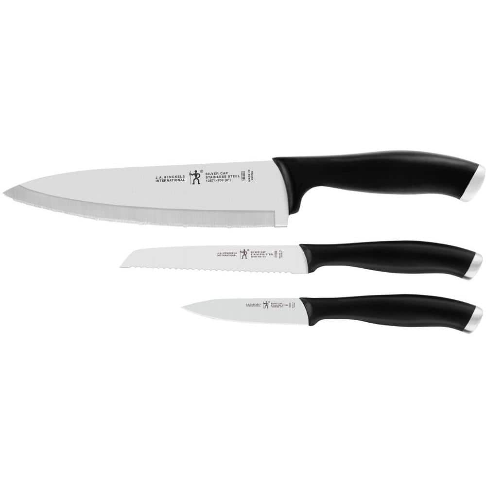 4-Piece Micro-Serrated Ceramic Steak Knife Set - White