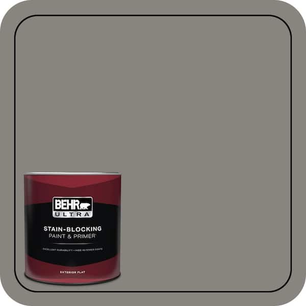 BEHR ULTRA 1 qt. #PPU8-22 Pier Flat Exterior Paint & Primer