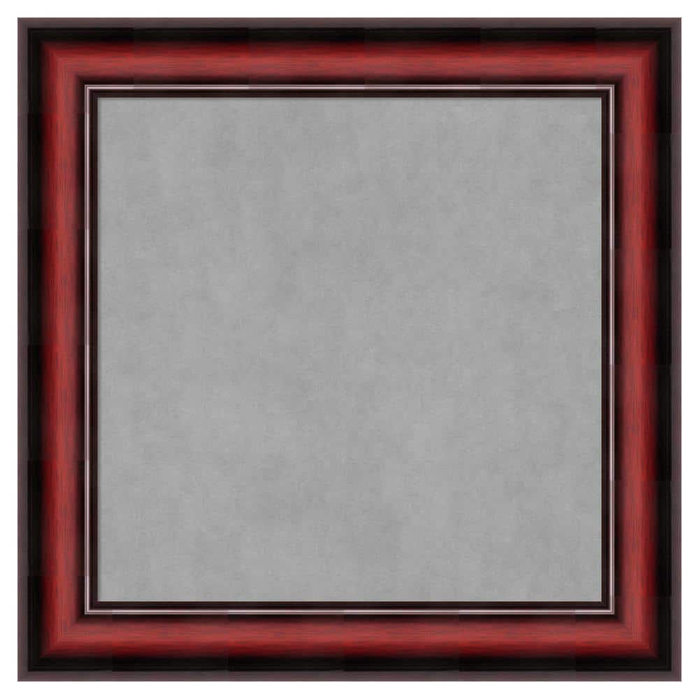 Rubino Cherry Scoop Framed Magnetic Board 12x12