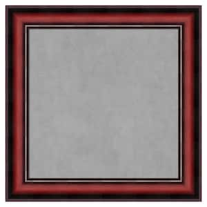 Rubino Cherry Scoop 15 in. x 15 in. Framed Magnetic Board