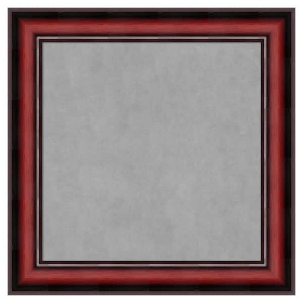 Amanti Art Rubino Cherry Scoop 15 in. x 15 in. Framed Magnetic Board