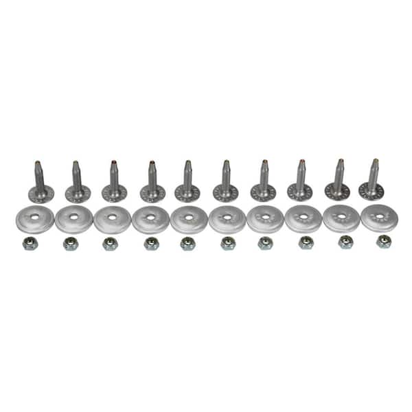 1.40" Stud Length Extreme Max 5001.5487 108-Stud Track Pack with Round Backers 