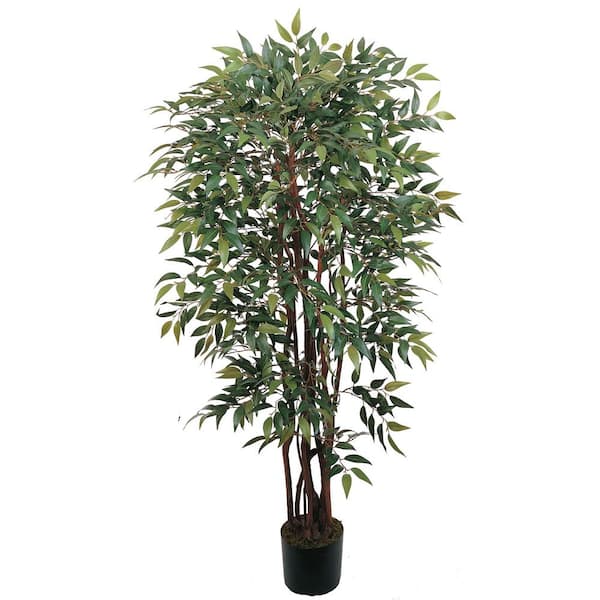 Nearly Natural 4 ft. Artificial Smilax Silk Tree