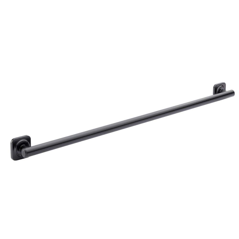 Farrington 42 in. x 1 1/4 in. Decorative Grab Bar in Matte Black price history on PriceWatchPro
