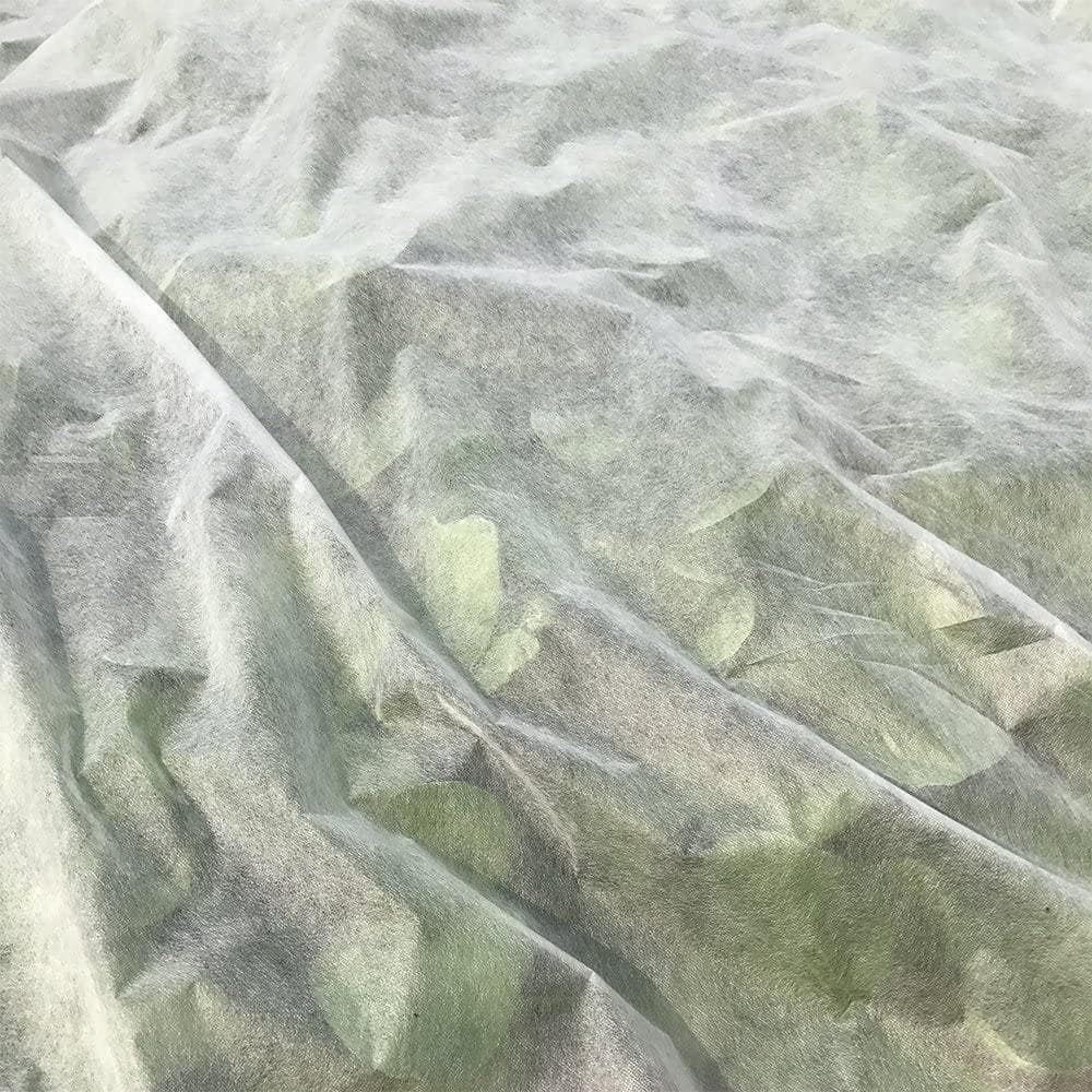 White Polypropylene Floating Plant Cover for Frost Protection, 10 ft x 15 ft