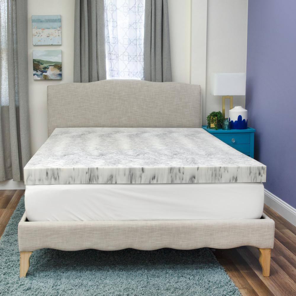 SensorPEDIC Mattress Toppers 4 in. Medium No Pocket Memory Foam