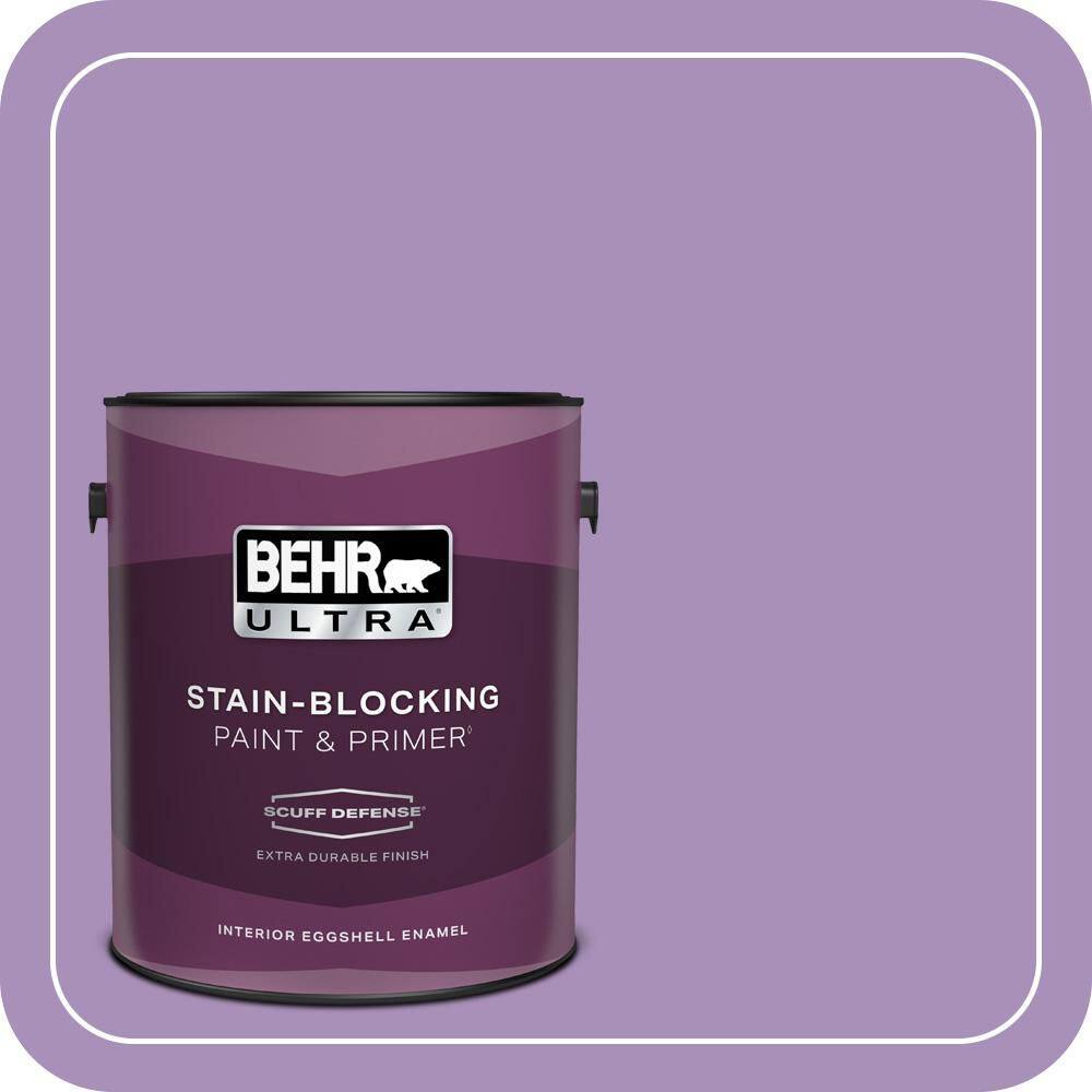 1 gal. #650B-5 Garden Pansy Extra Durable Eggshell Enamel Interior Paint & Primer price history on PriceWatchPro