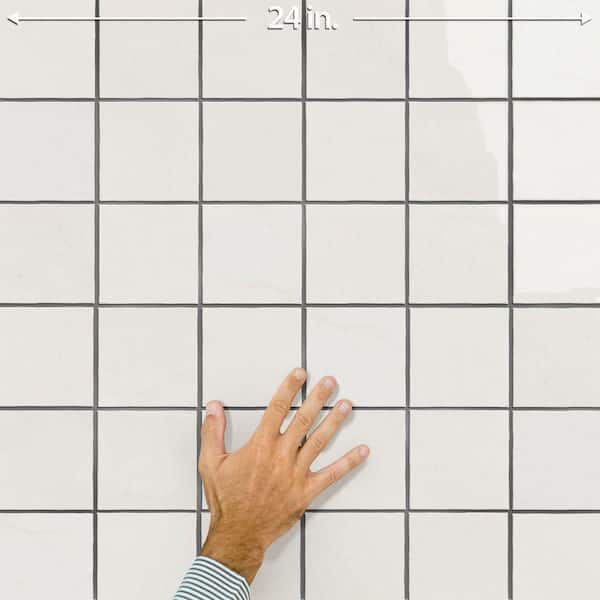 Merola Tile Menorca White 4 in. x 4 in. Ceramic Wall Tile (6.6 sq