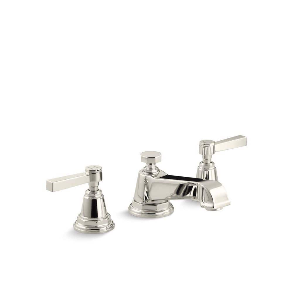 KOHLER Pinstripe 8 in. Widespread 2-Handle Bathroom Faucet with