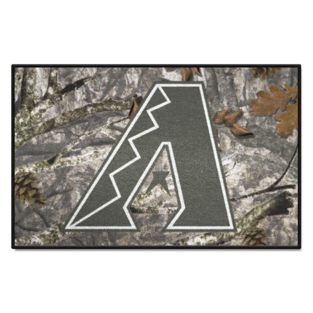 Fanmats Atlanta Braves Camo Starter Mat Accent Rug - 19in. x 30in.