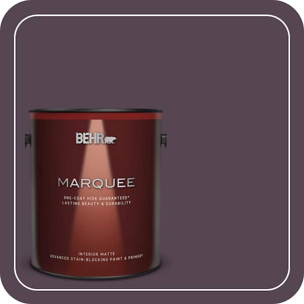 BEHR MARQUEE 1 gal. #680F-7 Baritone Matte Interior Paint & Primer