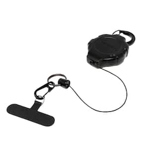 Ratch-It Retractable Anti-Theft Phone Tether with Carabiner and Universal Smartphone Case Connection
