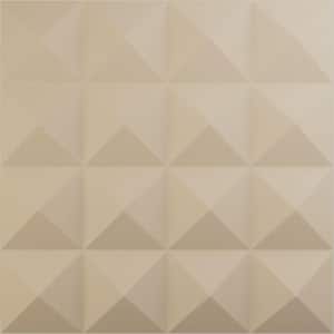 19 5/8 in. x 19 5/8 in. Cornelia EnduraWall Decorative 3D Wall Panel, Smokey Beige (12-Pack for 32.04 Sq. Ft.)