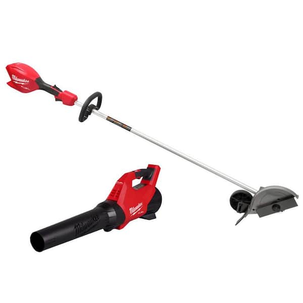 M18 FUEL 18V 8 in. Brushless Cordless Battery Powered Straight Shaft Lawn Edger with M18 FUEL Blower (2-Tool)