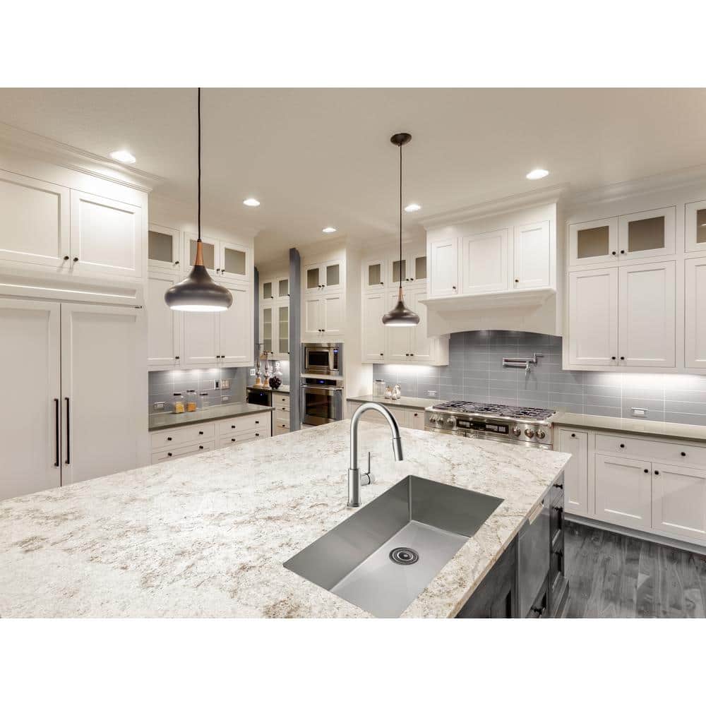32-Inch Stainless Steel Single Bowl Undermount Kitchen Sink