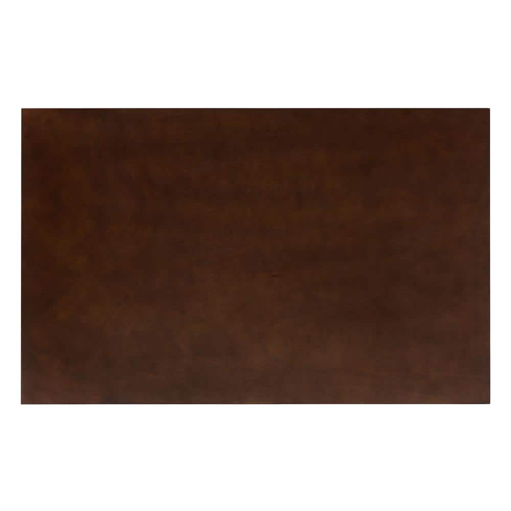 Contemporary Andrew Dark Brown Wooden Dining Table