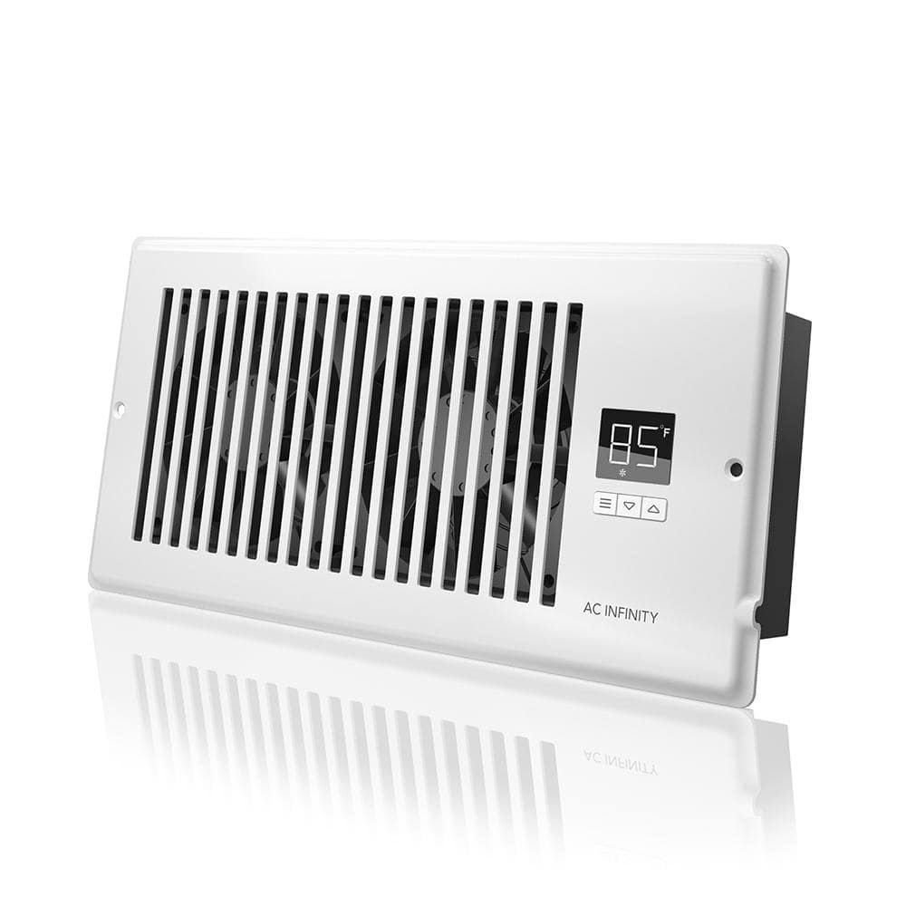 Smart 4 X 10 AC Vent Register Booster Fan with Remote Control
