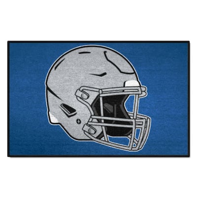 FANMATS NFL Detroit Lions Blue 2 ft. x 2 ft. Round Area Rug 17958 - The  Home Depot