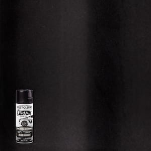 10 oz. Gloss Black Custom Chrome Spray Paint (6-Pack)