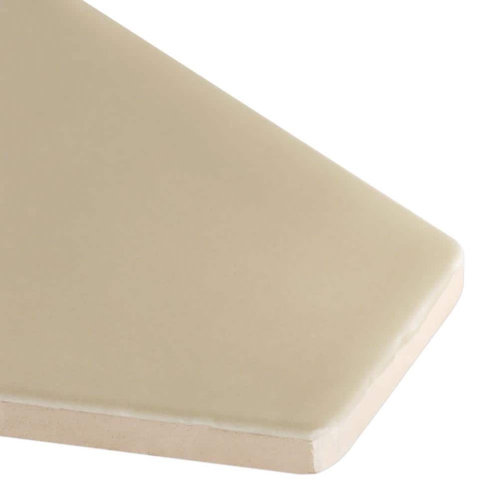 Bolton Beige Polished Hexagonal Ceramic Wall Tile