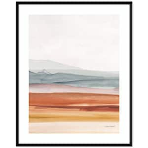 "Sierra Hills 03" by Lisa Audit 1-Piece Wood Framed Giclee Country Art Print 41-in. x 33-in.