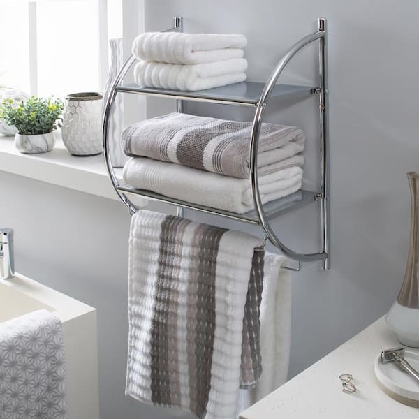 Home depot bathroom towel racks