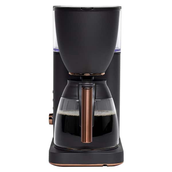 Café Specialty Drip Coffee Maker with Glass Carafe, 10 Cups, Matte Black