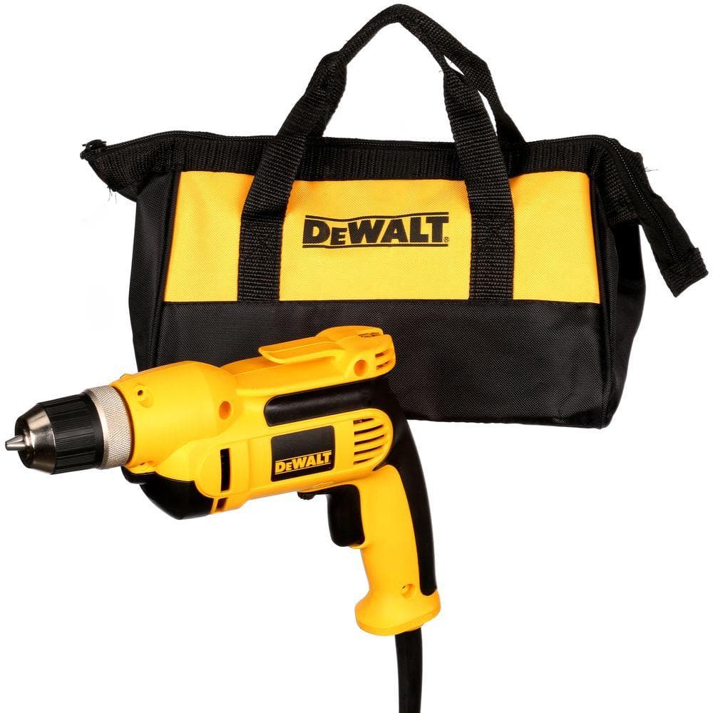 DEWALT Amp Corded 3/8 in. Variable Speed Drill DWD110K The Home Depot