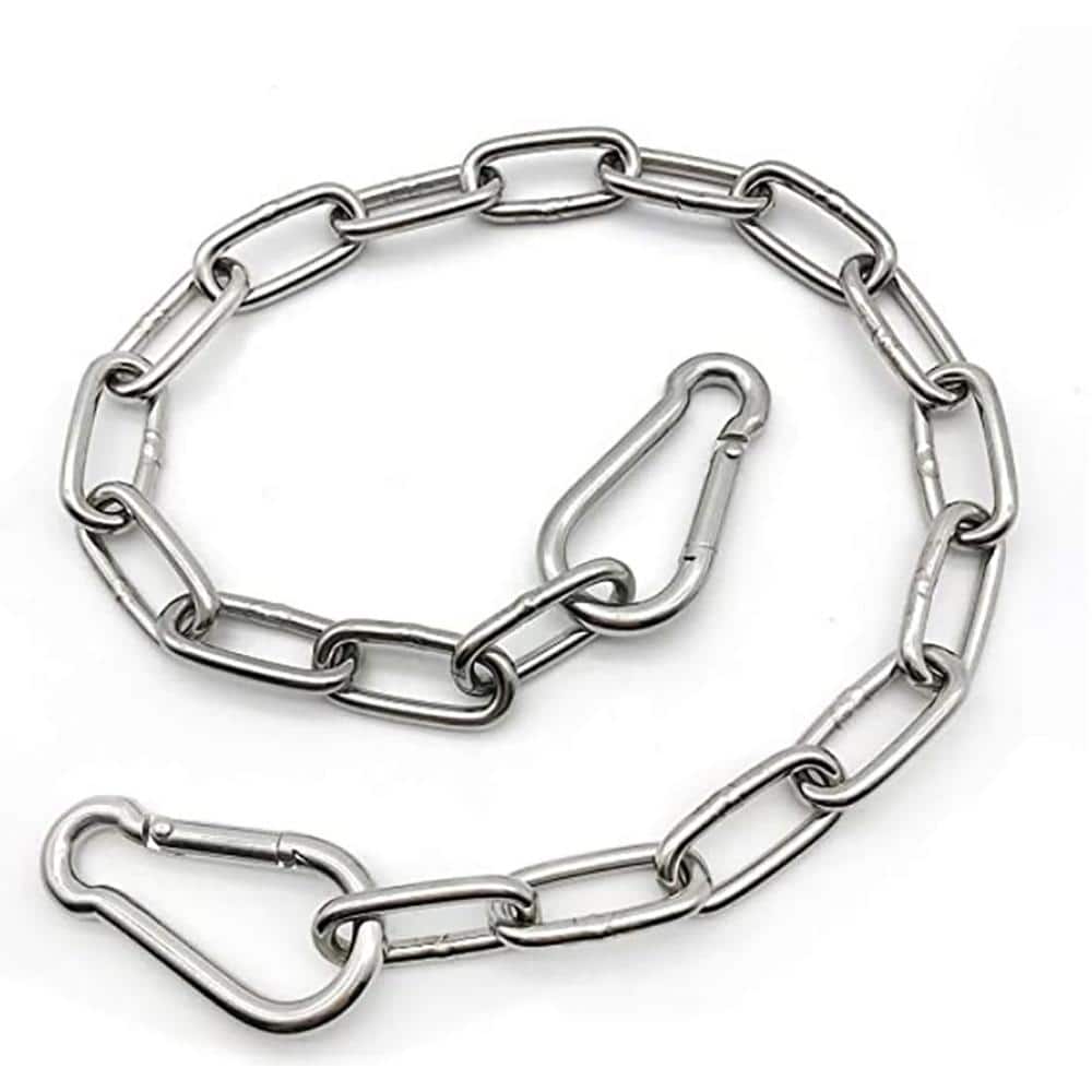 20 in. Heavy Duty Stainless Steel Chain 550 lb. Capacity for Punching Bags 