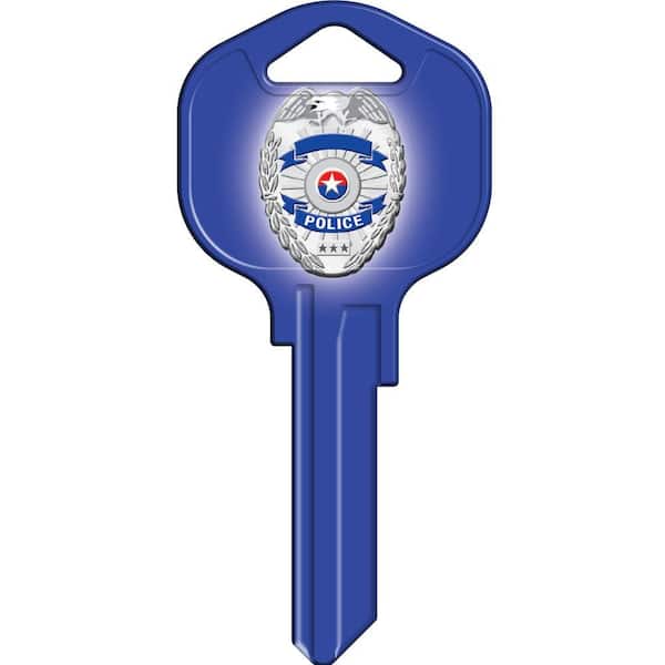 HY-KO Blank Kwikset Police Badge House Key