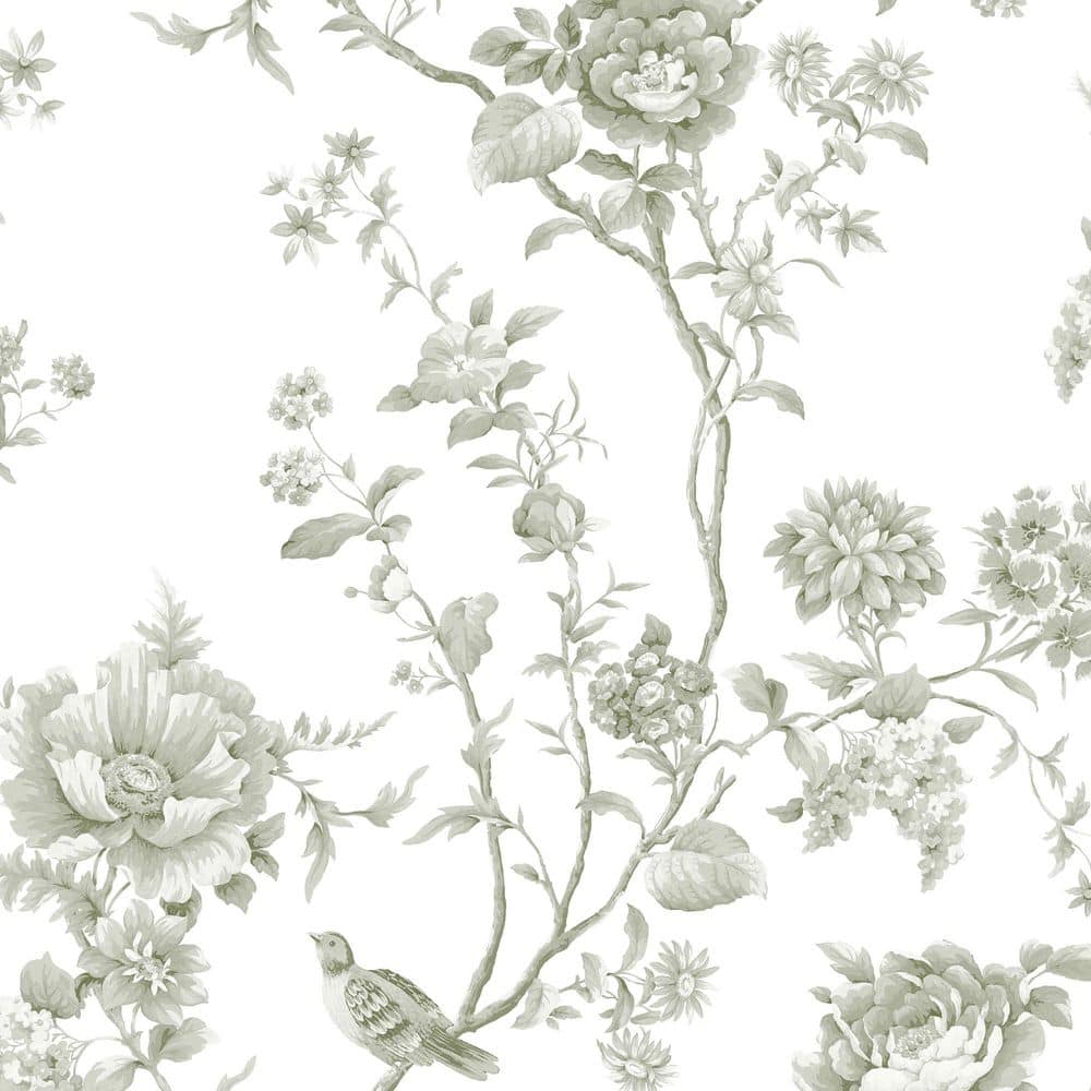 Floral Vine Moss Green Wallpaper Sample price history on PriceWatchPro