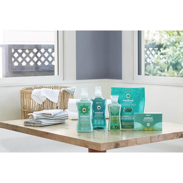 Method 80 ct Beach Sage Dryer Sheets 01649 - The Home Depot