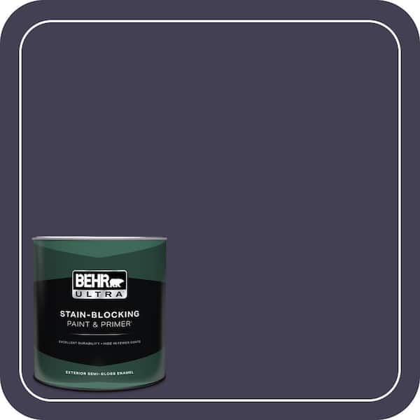 BEHR ULTRA 1 qt. #MQ5-39 Artistic License Semi-Gloss Enamel Exterior Paint & Primer