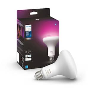 Philips Hue 85-Watt Equivalent BR30 Smart LED Color Changing Light 