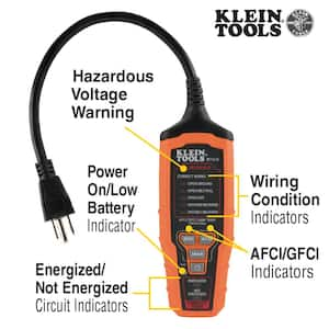 AFCI/GFCI Outlet Tester