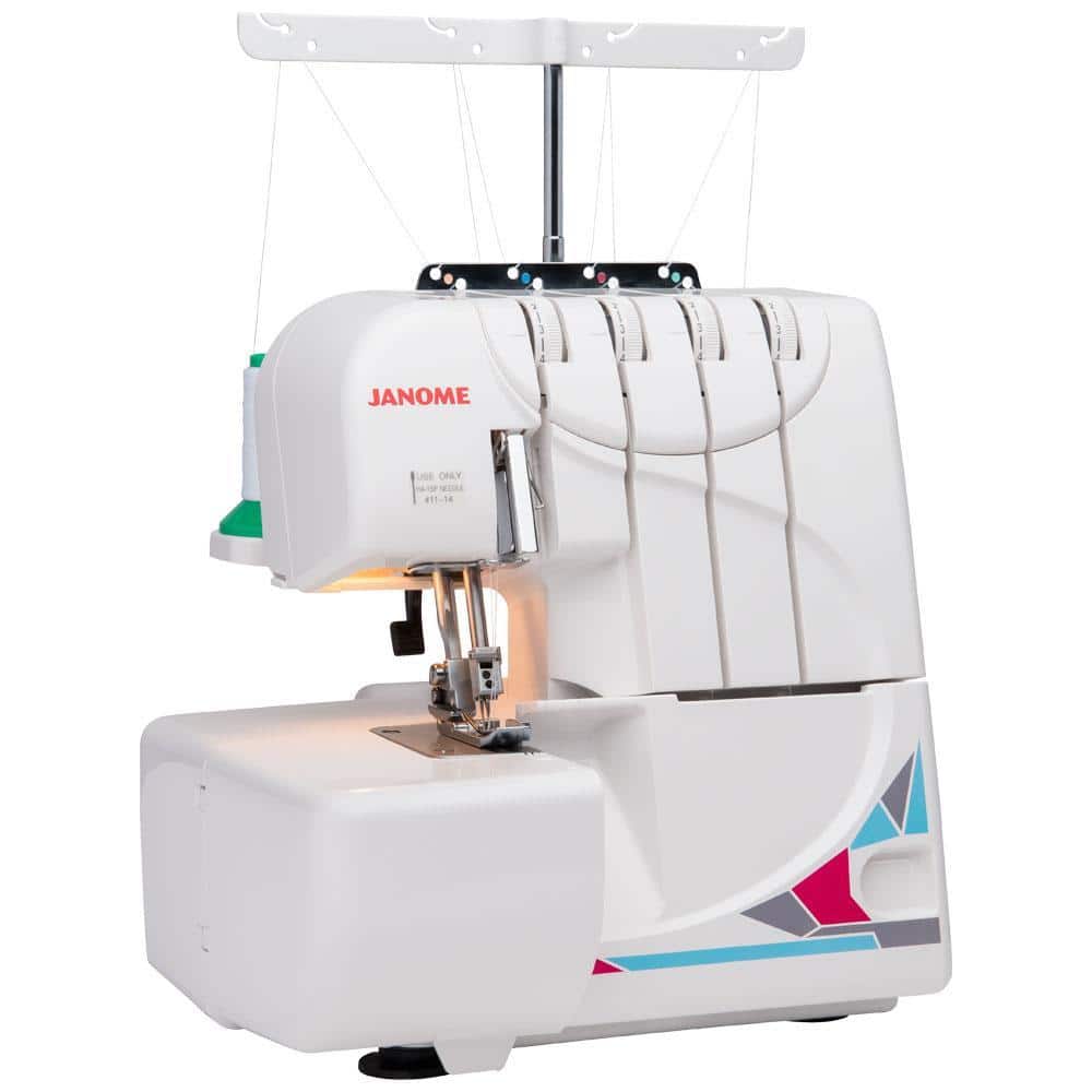 Janome MOD-8933D Serger with 4/3 Thread Capability and