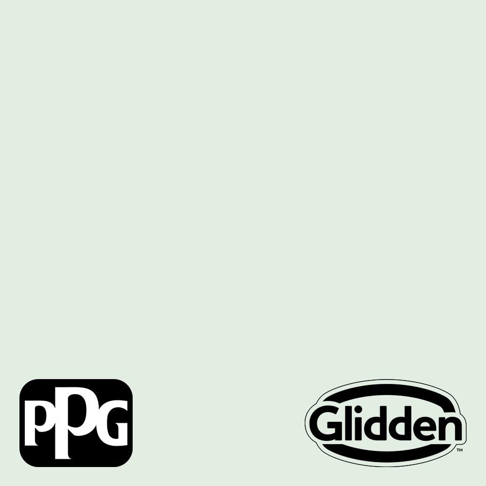 Glidden 8 oz. PPG1131-1 Green Whisper Satin Interior Paint Sample  PPG1131-1P-16SA - The Home Depot