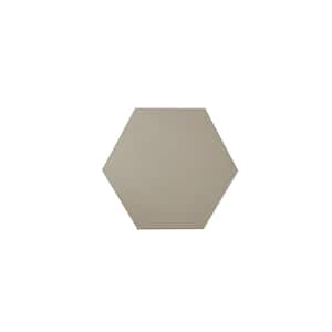 Bex Hexagon 6 in. x 6.9 in. Alpaca 2.3mm Stone Peel and Stick Backsplash Tile (6.5 sq.ft./30-Pack)